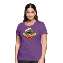 Model Train Stuff - Women’s Premium T-Shirt - purple