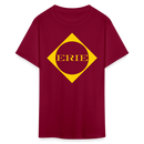 Erie Logo - Unisex Classic T-Shirt - burgundy