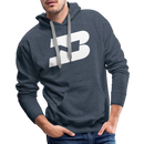 Burlington Northern - Men’s Premium Hoodie - heather denim