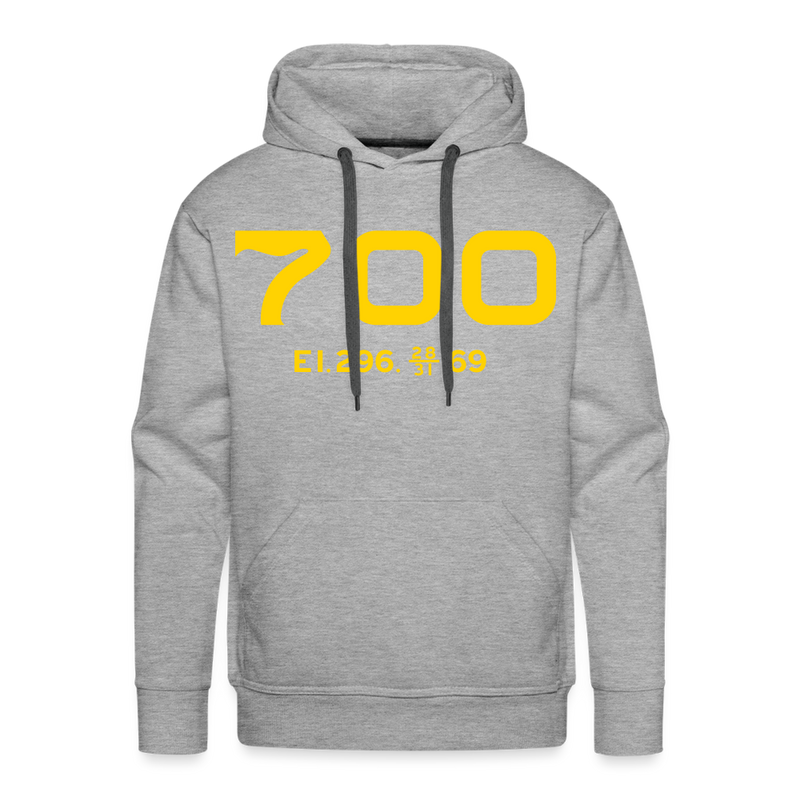 SP&S 700 Cab Info - Men’s Premium Hoodie - heather grey