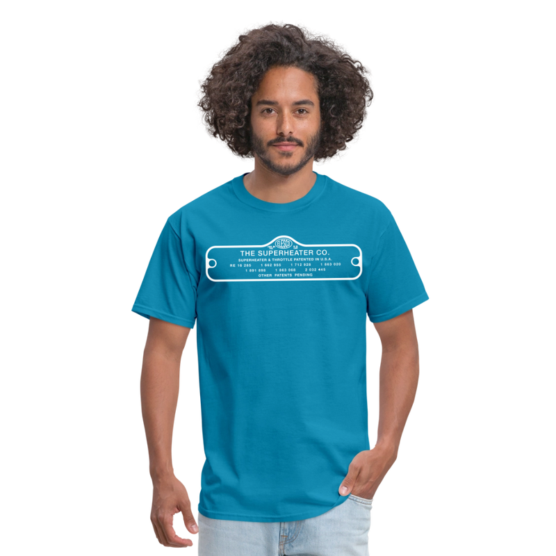 The Superheater Co Contoured - Unisex Classic T-Shirt - turquoise