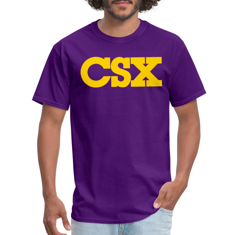 CSX - Unisex Classic T-Shirt - purple