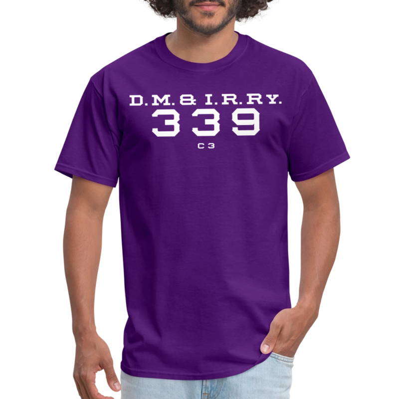 DM&IR Ry Cab Info - Unisex Classic T-Shirt - purple