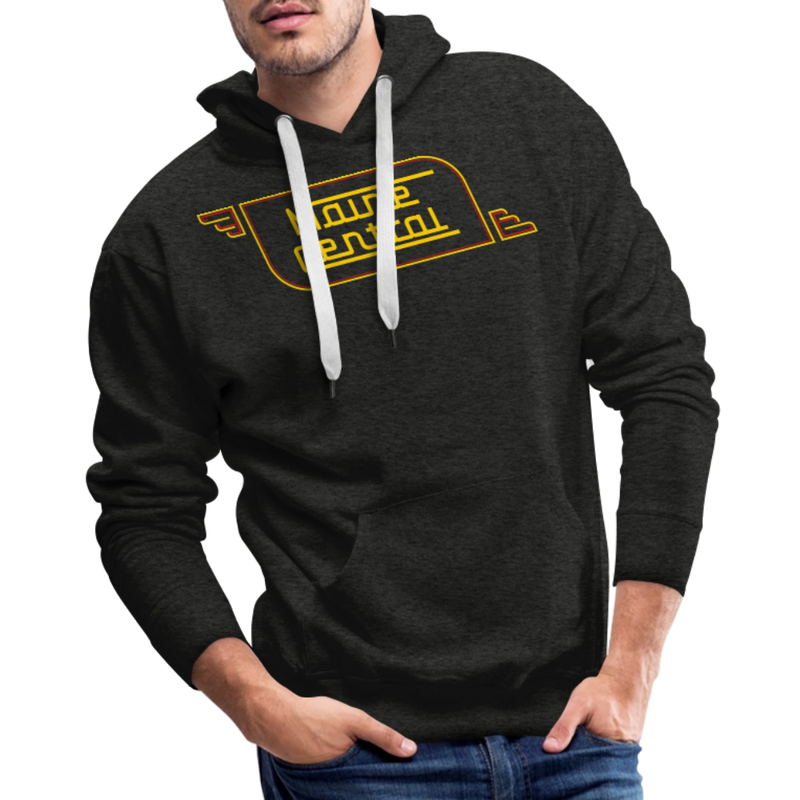 Maine Central Logo - Men’s Premium Hoodie - charcoal grey