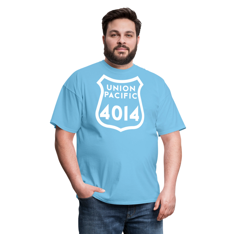 Union Pacific Big Boy 4014 Herald - Unisex Classic T-Shirt - aquatic blue