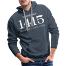 Missouri Pacific Lines Cab Info - Men’s Premium Hoodie - heather denim