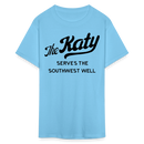 The Katy Serves the Southwest Well Light - Unisex Classic T-Shirt - aquatic blue
