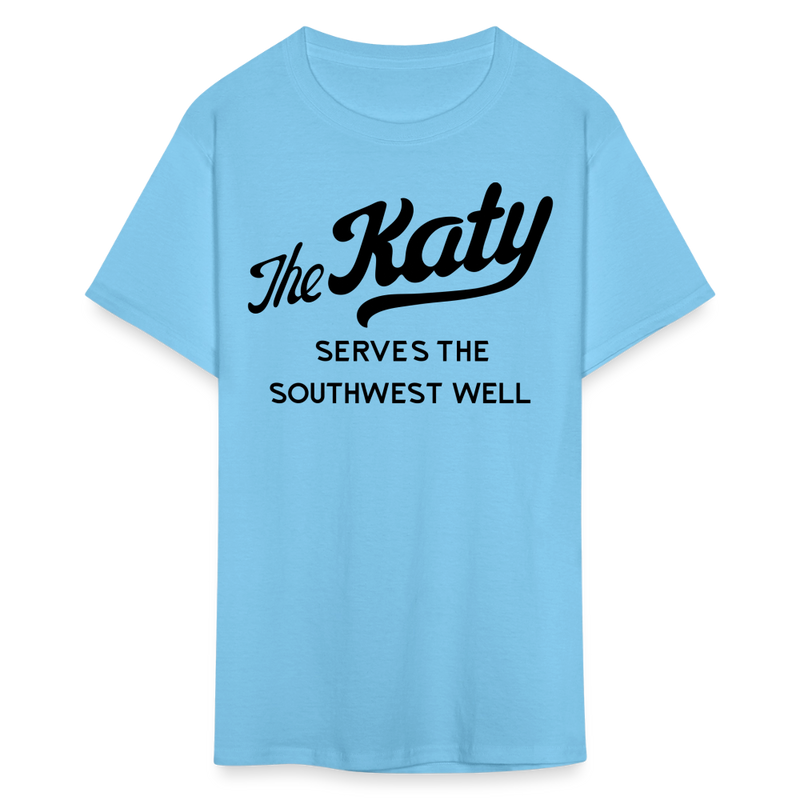 The Katy Serves the Southwest Well Light - Unisex Classic T-Shirt - aquatic blue