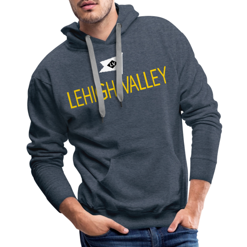 Lehigh Valley - Men’s Premium Hoodie - heather denim