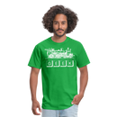 Train Geek - Unisex Classic T-Shirt - bright green