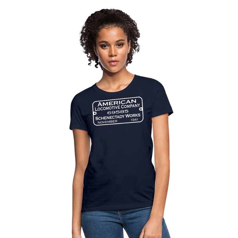 ALCO Builder's Plate - Women's T-Shirt - navy