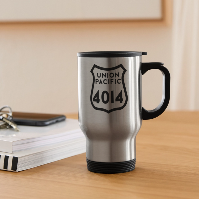 Union Pacific Big Boy - Travel Mug - silver