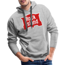 Rock Island Logo - Men’s Premium Hoodie - heather grey
