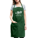 The Katy Serves the Southwest Well - Adjustable Apron - forest green