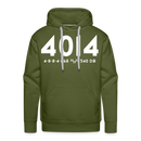 Union Pacific Big Boy 4014 Cab Info Dark - Men’s Premium Hoodie - olive green