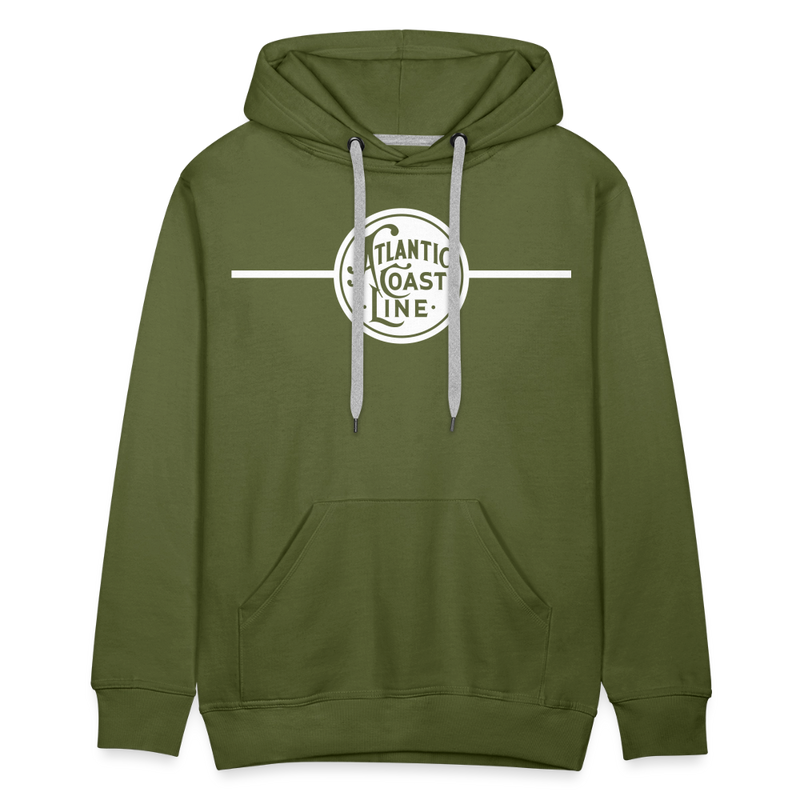 Atlantic Coast Line - Men’s Premium Hoodie - olive green