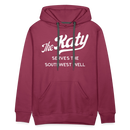 The Katy Serves the Southwest Well - Men’s Premium Hoodie - burgundy