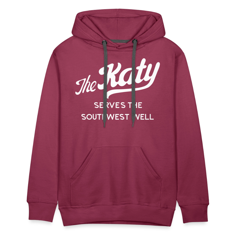 The Katy Serves the Southwest Well - Men’s Premium Hoodie - burgundy