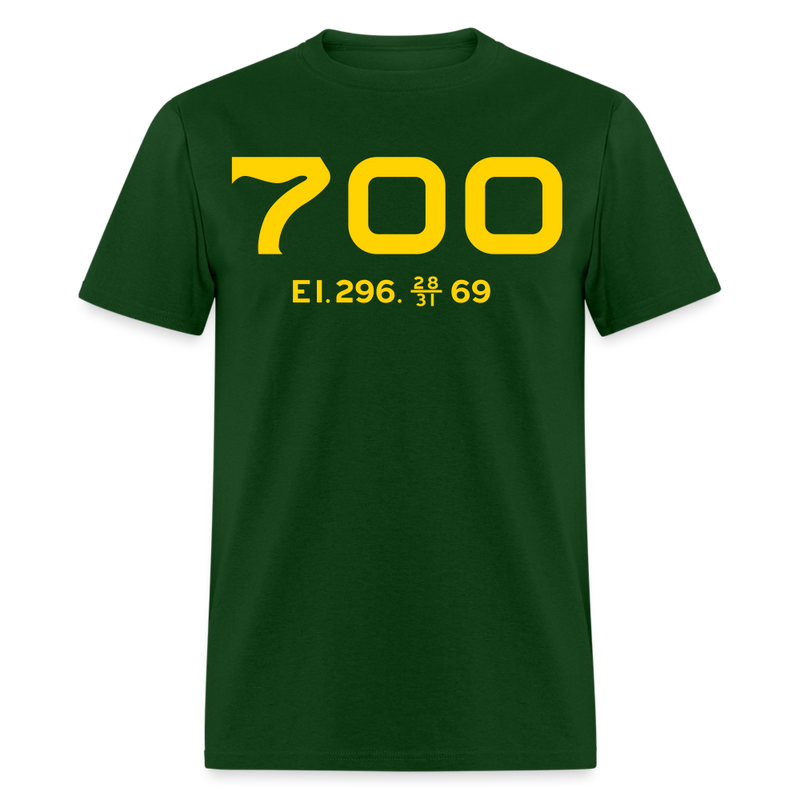 SP&S 700 Cab Info - Unisex Classic T-Shirt - forest green