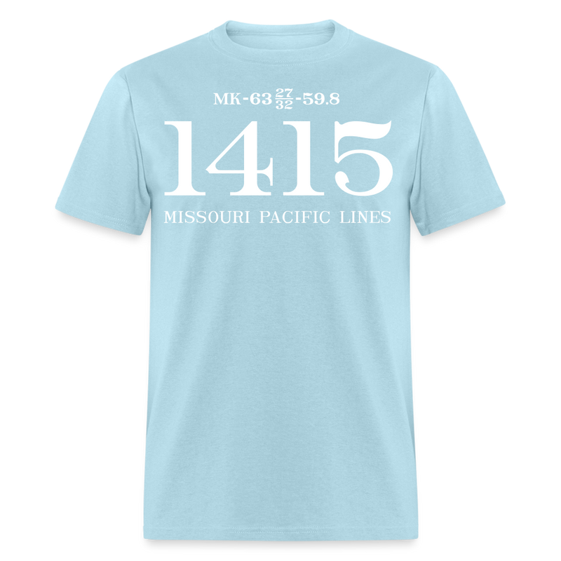 Missouri Pacific Lines Cab Info - Unisex Classic T-Shirt - powder blue