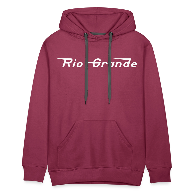 Rio Grande - Men’s Premium Hoodie - burgundy