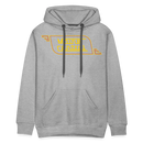 Maine Central Logo - Men’s Premium Hoodie - heather grey