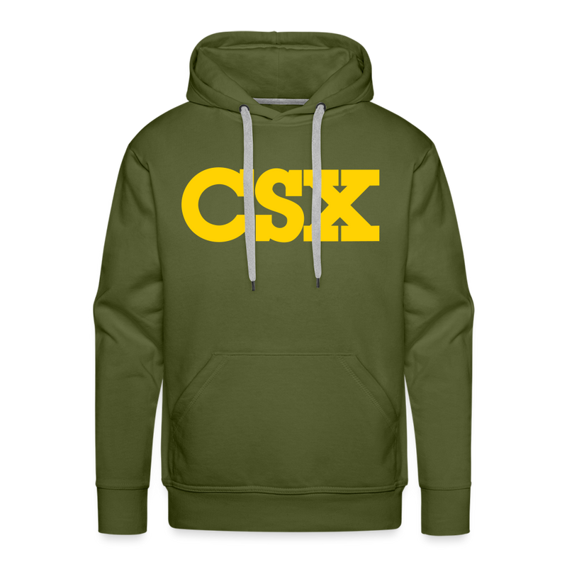 CSX - Men’s Premium Hoodie - olive green