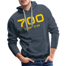 SP&S 700 Cab Info - Men’s Premium Hoodie - heather denim