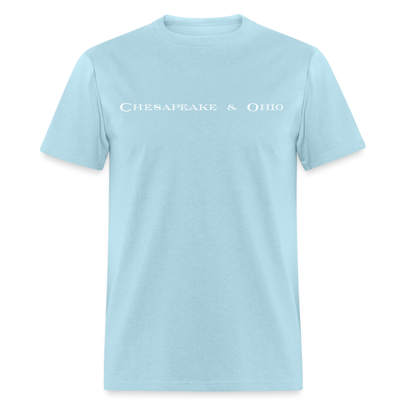 Chesapeake & Ohio - Unisex Classic T-Shirt - powder blue