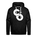 C and O Logo - Men’s Premium Hoodie - charcoal grey