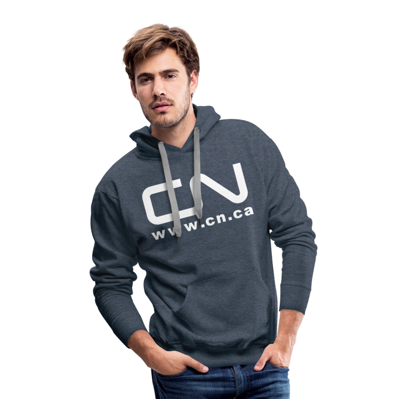 CN - Men’s Premium Hoodie - heather denim