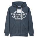 Broadway Limited Imports Logo - Men’s Premium Hoodie - heather denim