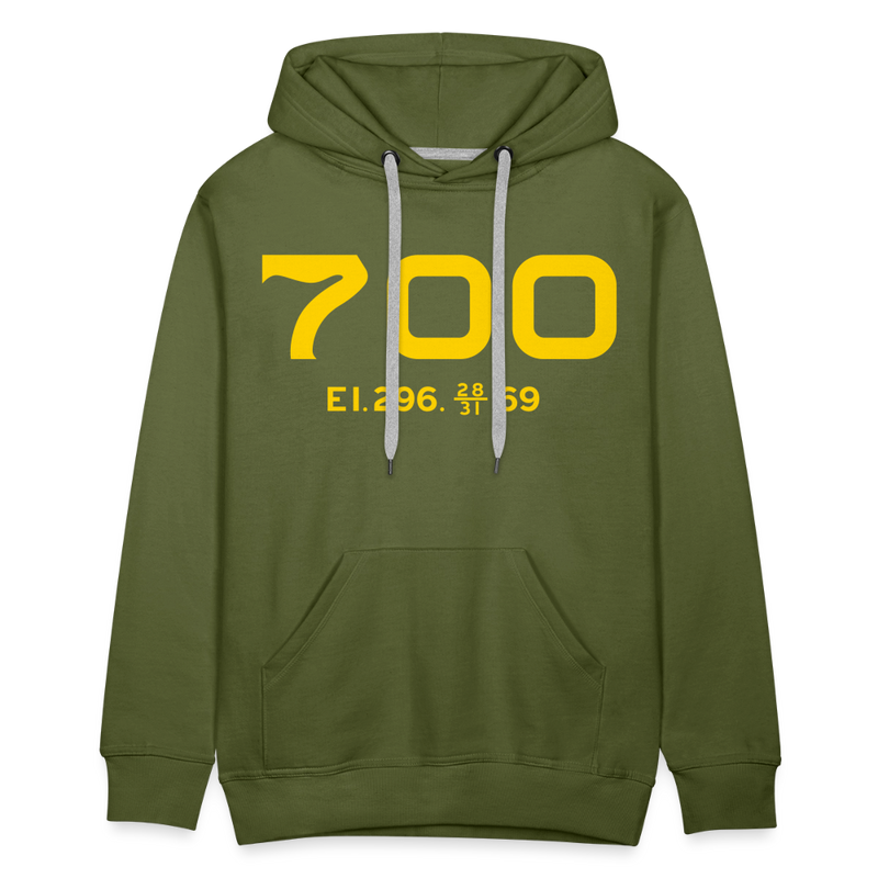 SP&S 700 Cab Info - Men’s Premium Hoodie - olive green