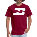 Burlington Northern - Unisex Classic T-Shirt - burgundy