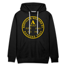 Norfolk & Western Class A Builder's Plate - Men’s Premium Hoodie - black
