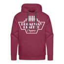 Broadway Limited Imports Logo - Men’s Premium Hoodie - burgundy