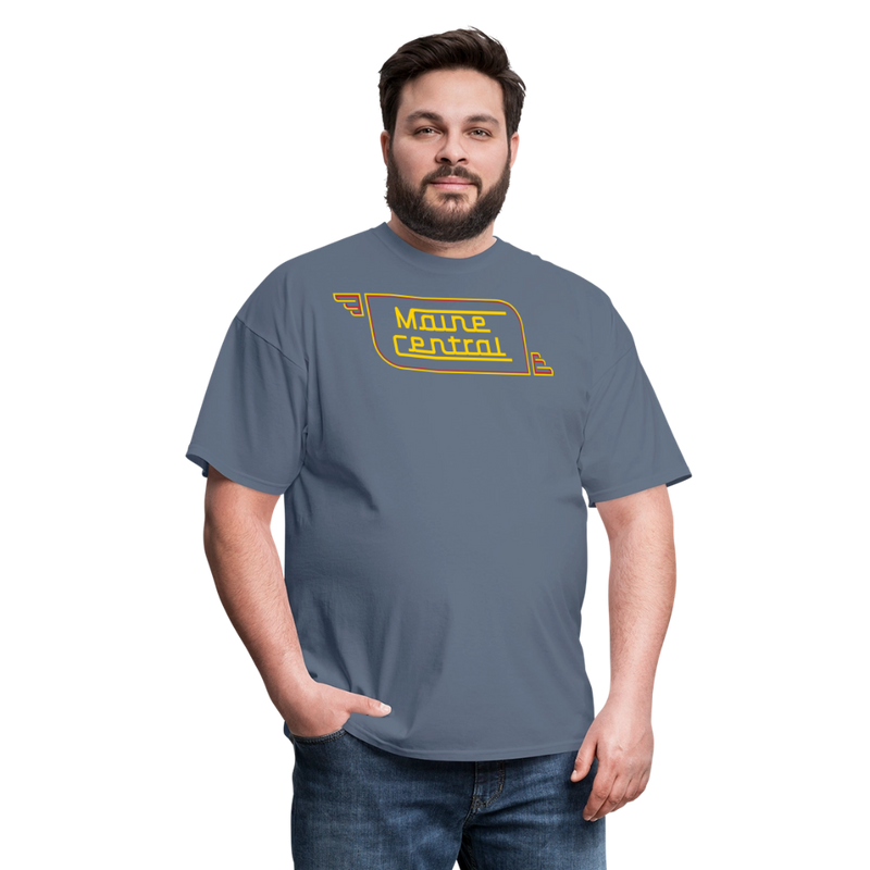 Maine Central Logo - Unisex Classic T-Shirt - denim