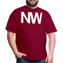 Norfolk & Western NW - Unisex Classic T-Shirt - burgundy