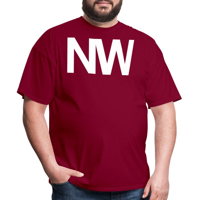 Norfolk & Western NW - Unisex Classic T-Shirt - burgundy