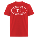 Altoona Works PRR T1 Builder's Plate - Unisex Classic T-Shirt - red
