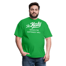 The Katy Serves the Southwest Well - Unisex Classic T-Shirt - bright green