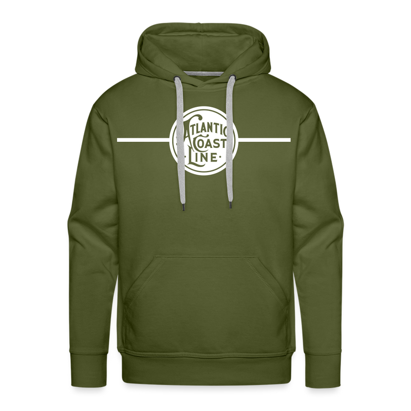 Atlantic Coast Line - Men’s Premium Hoodie - olive green