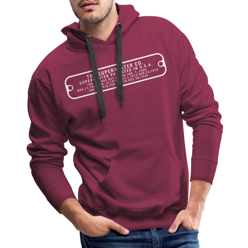 The Superheater Co - Men’s Premium Hoodie - burgundy