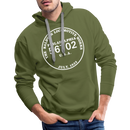 Baldwin Locomotive Works Builder's Plate - Men’s Premium Hoodie - olive green