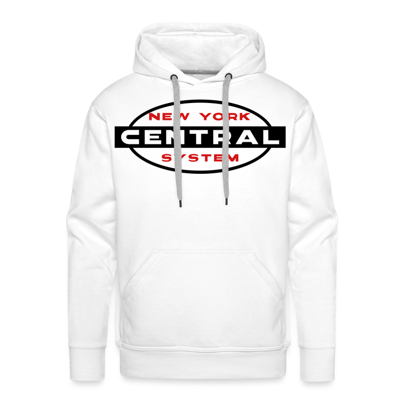 New York Central System - Men’s Premium Hoodie - white