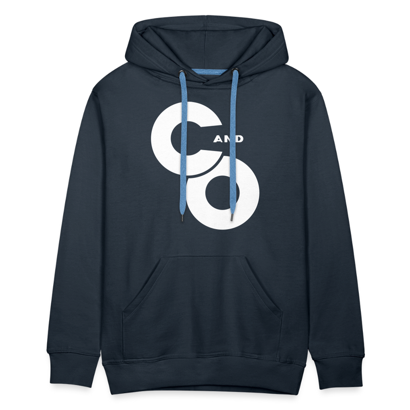 C and O Logo - Men’s Premium Hoodie - navy