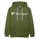 Burlington - Men’s Premium Hoodie - olive green