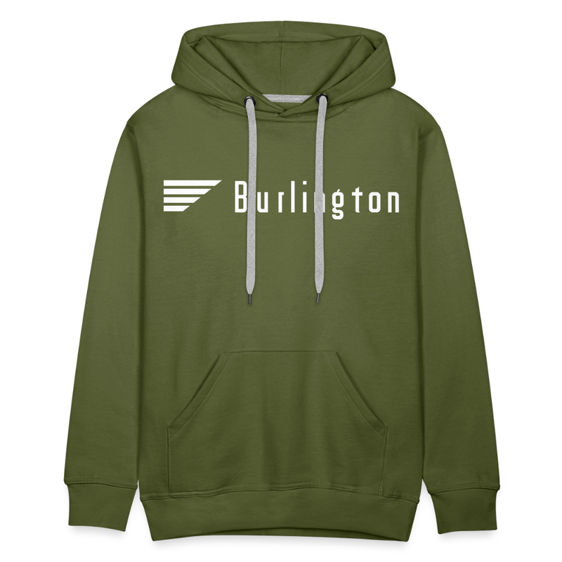 Burlington - Men’s Premium Hoodie - olive green