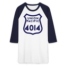 Union Pacific Big Boy 4014 - Baseball T-Shirt - white/navy