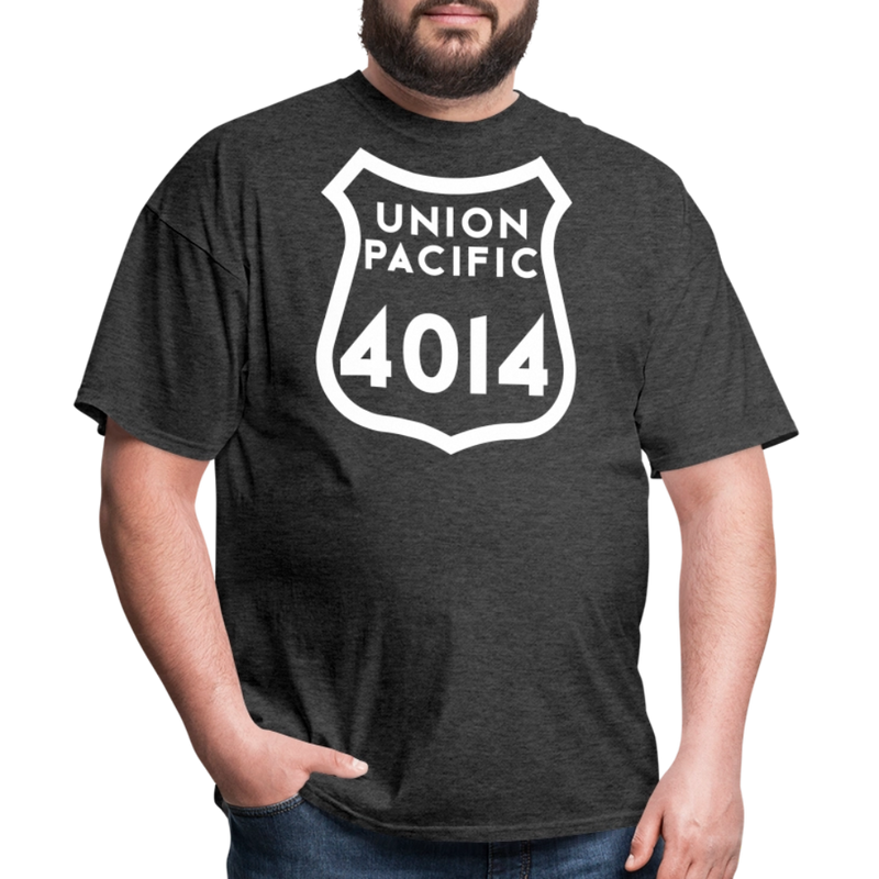 Union Pacific Big Boy 4014 Herald - Unisex Classic T-Shirt - heather black